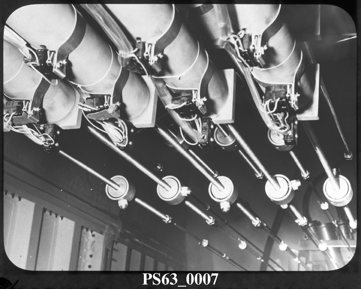 Space History Photo: Control rods for Mock-Up Reactor